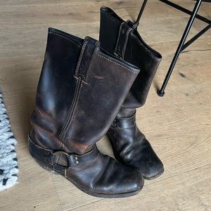 Old Frye moto style boots